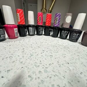 OPI Gel Color Mix of Bright Pink, Red and Purple Shades